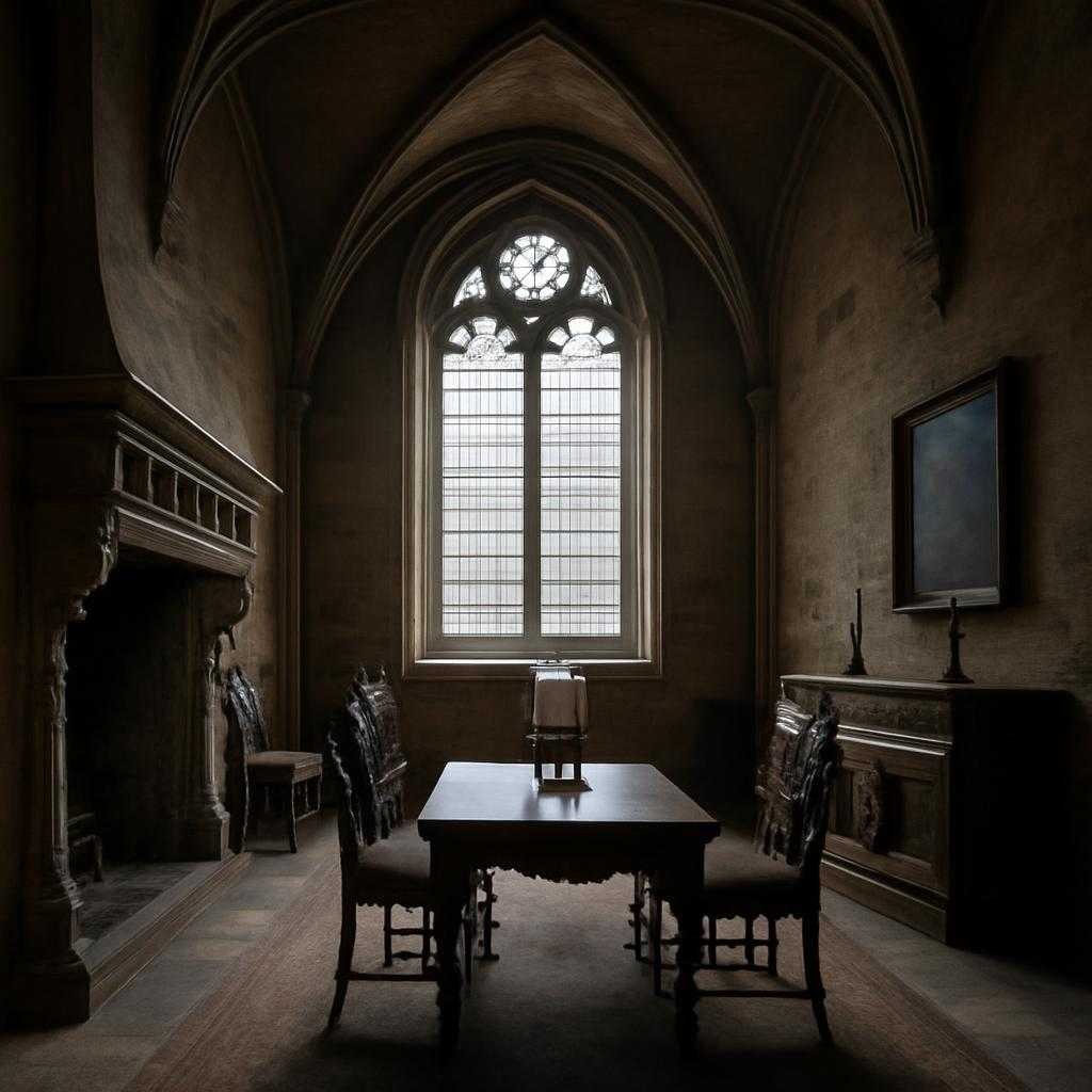 готический интерьер