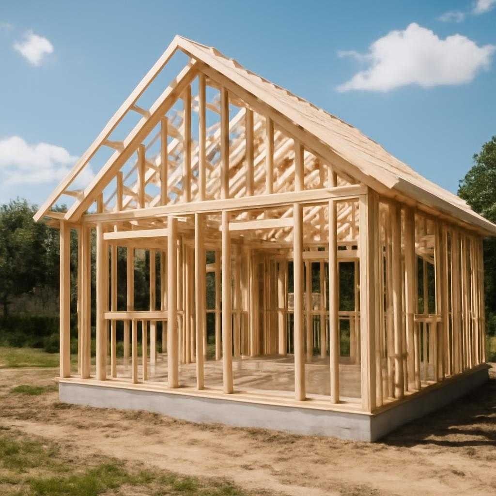 каркасный дом