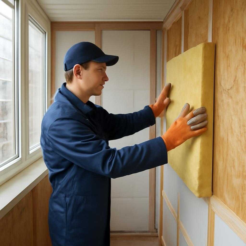 утепление балкона под ключ