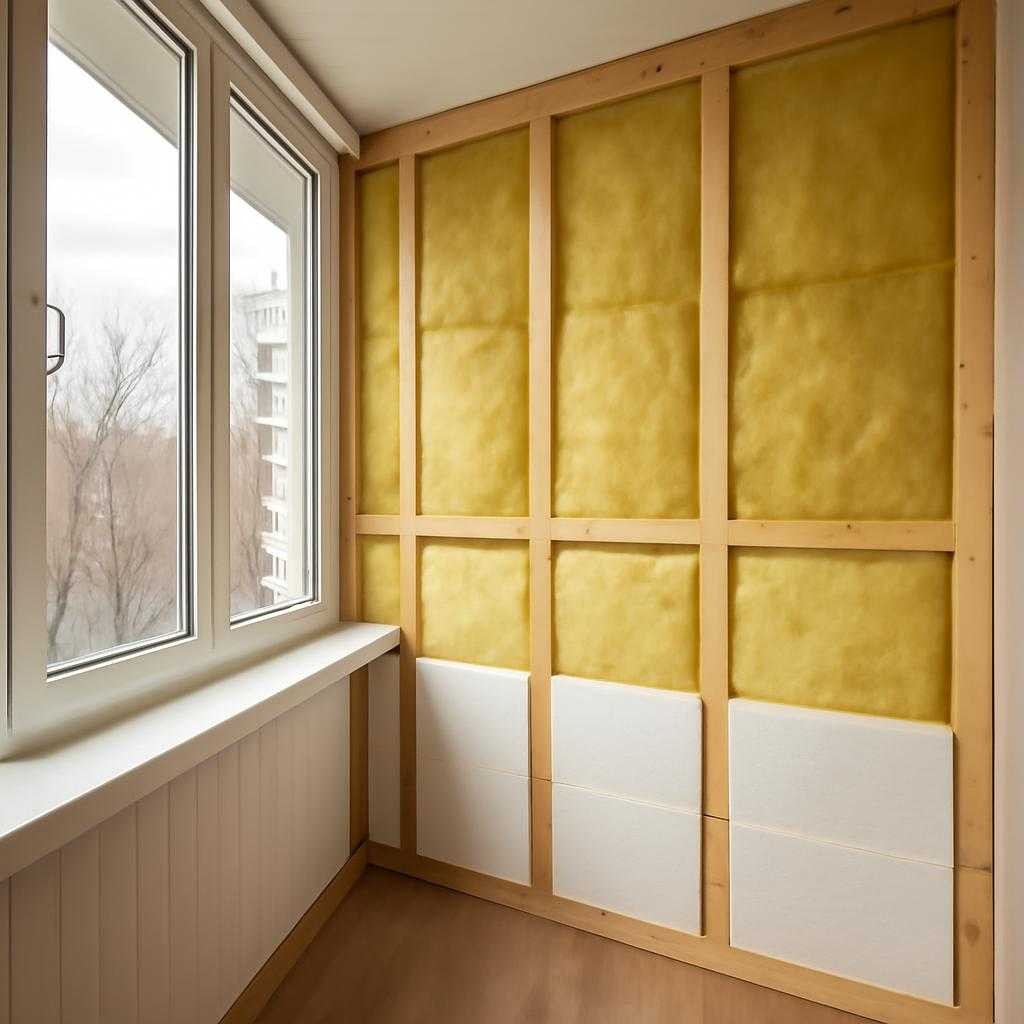 утепление балкона под ключ